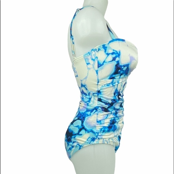 Dkny Zip One Piece Swimsuit - Picture 8 of 11